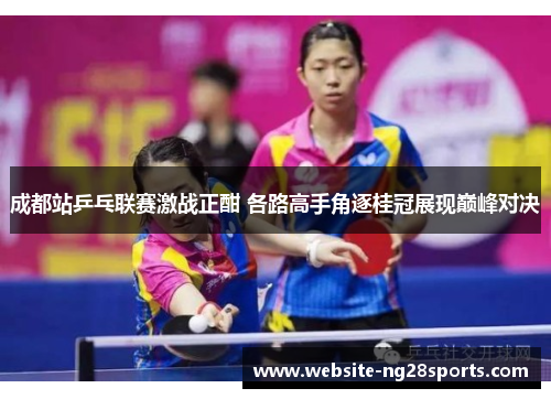 成都站乒乓联赛激战正酣 各路高手角逐桂冠展现巅峰对决 成都站乒乓联赛激战正酣 各路高手角逐桂冠展现巅峰对决