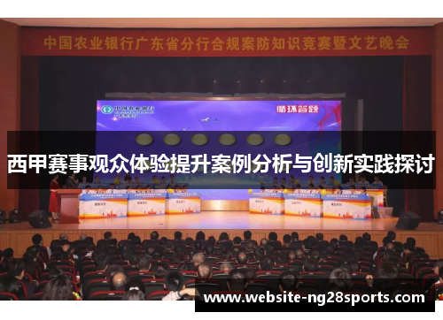 西甲赛事观众体验提升案例分析与创新实践探讨